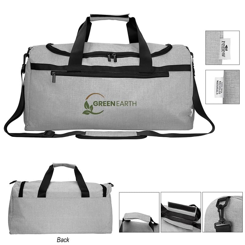 Habitat rPET Heathered Duffel Bag