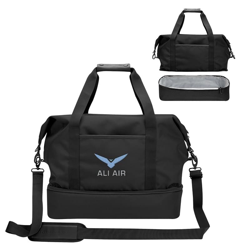 Cutter & Buck® Travel Collection Drop Bottom Weekender