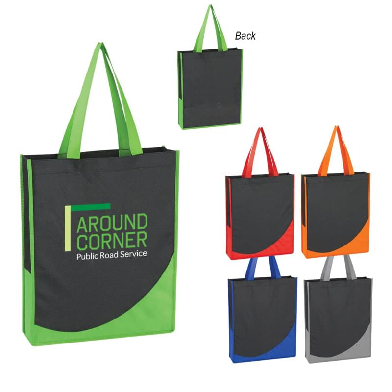 Non-Woven Tote With Accent Trim