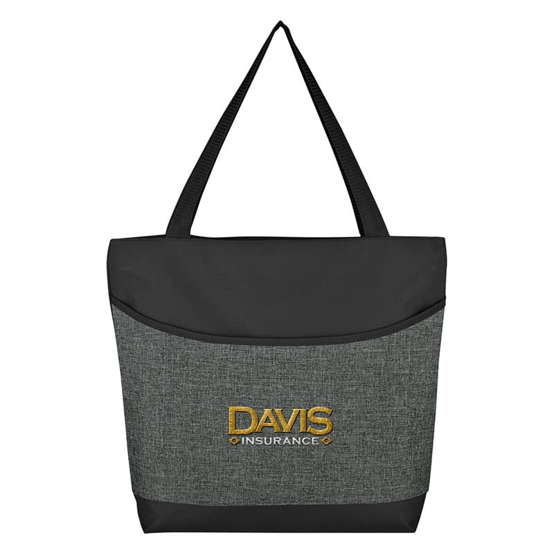 High Line Two-Tone Tote Bag - Embroidered