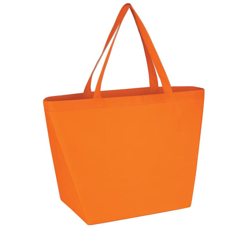 Non-Woven Budget Shopper Tote Bag Custom | Grocery/Shopping Bags - iPromo