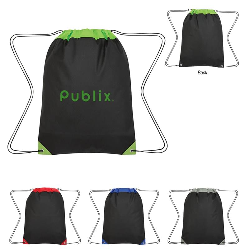 Non-Woven Roanoke Drawstring Bag