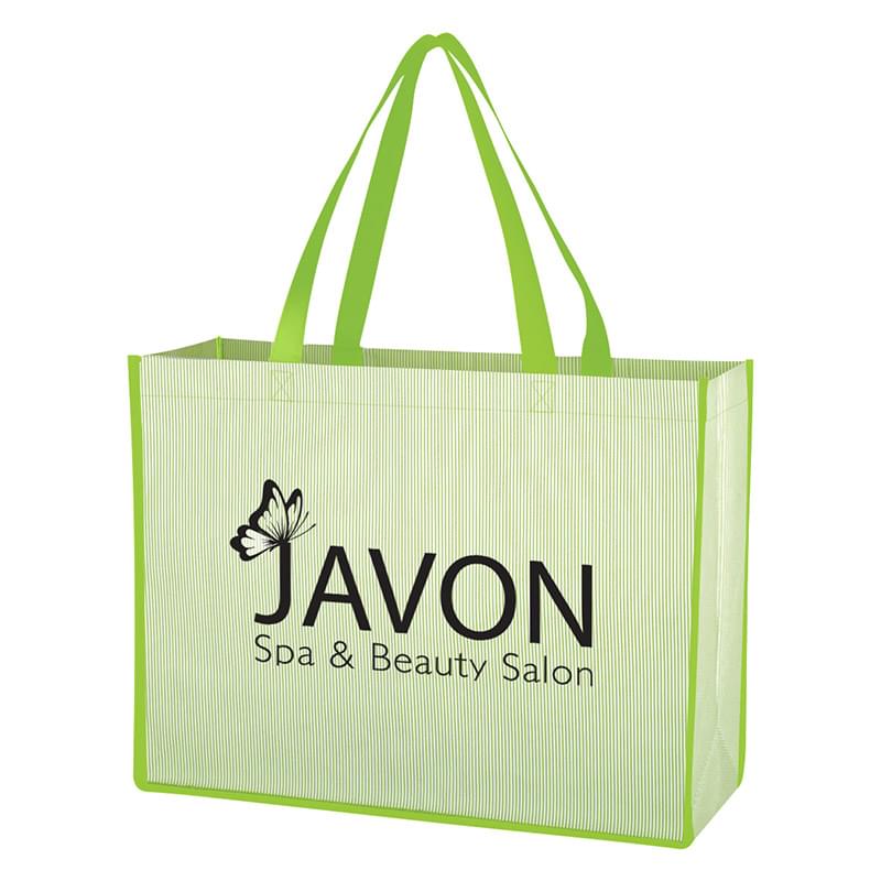 Matte Laminated Non-Woven Bahama Tote Bag