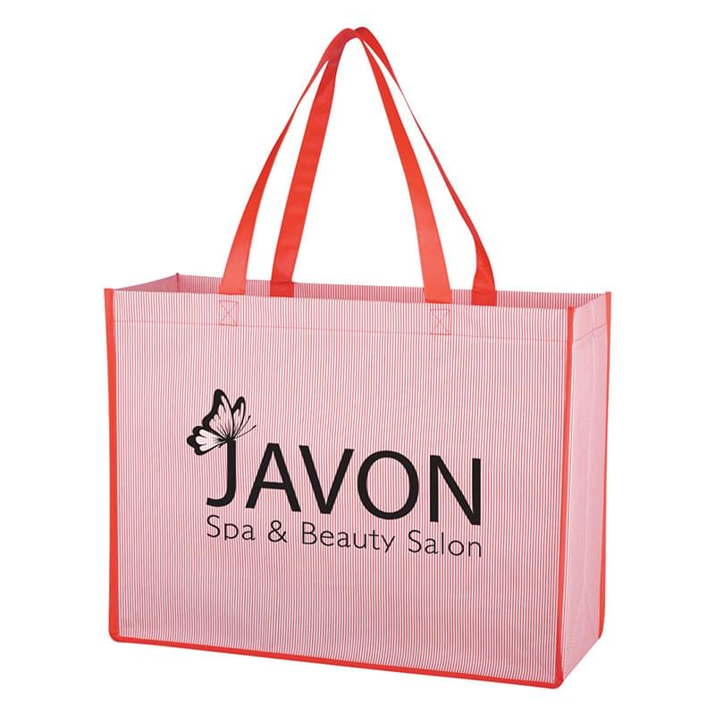 Matte Laminated Non-Woven Bahama Tote Bag