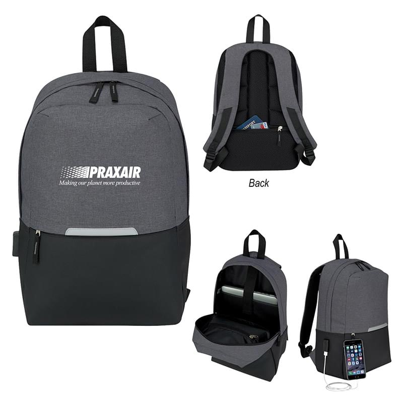 Computer Backpack With Charging Port
