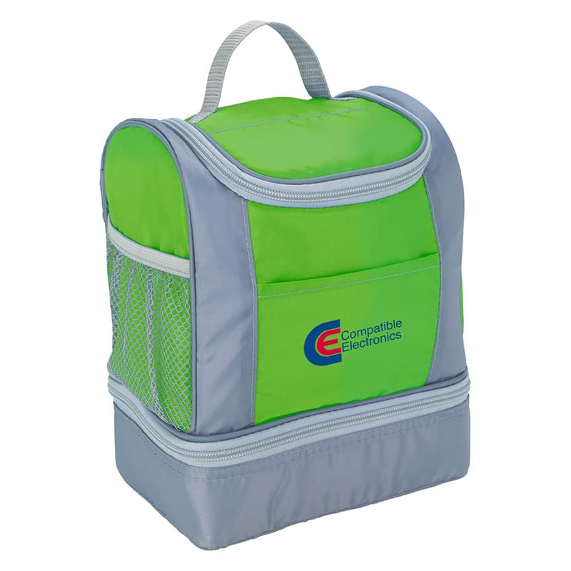 Two-Tone Insulated Lunch Bag