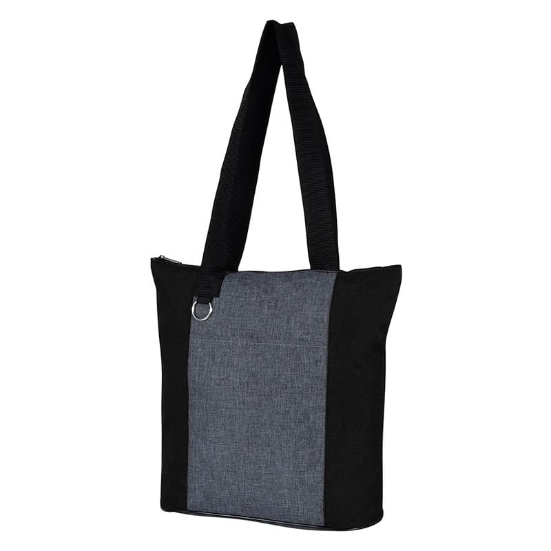 Heathered Fun Tote Bag - Embroidered