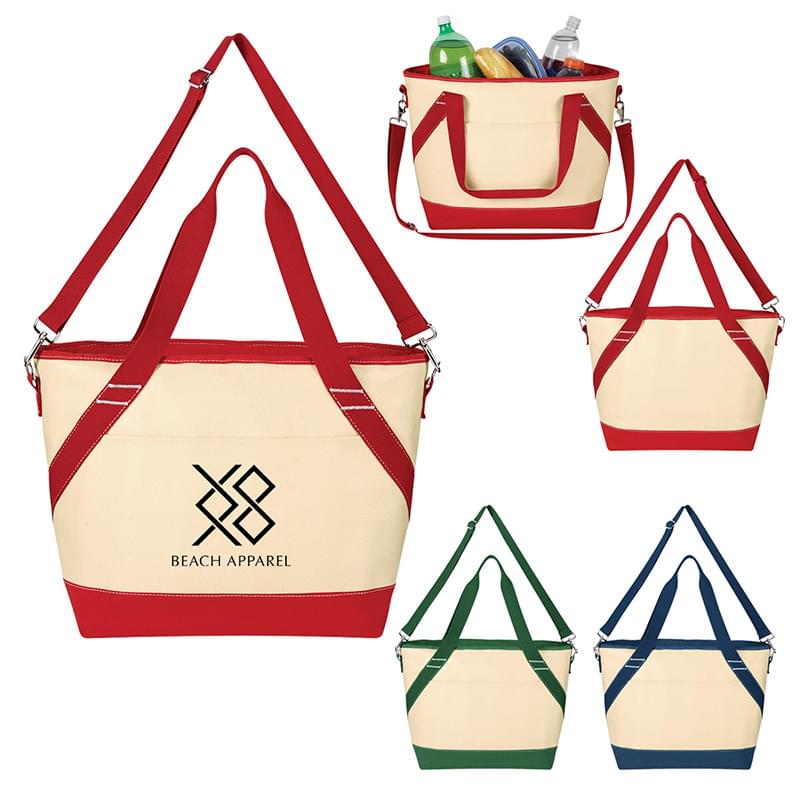 Canvas Kooler Tote Bag