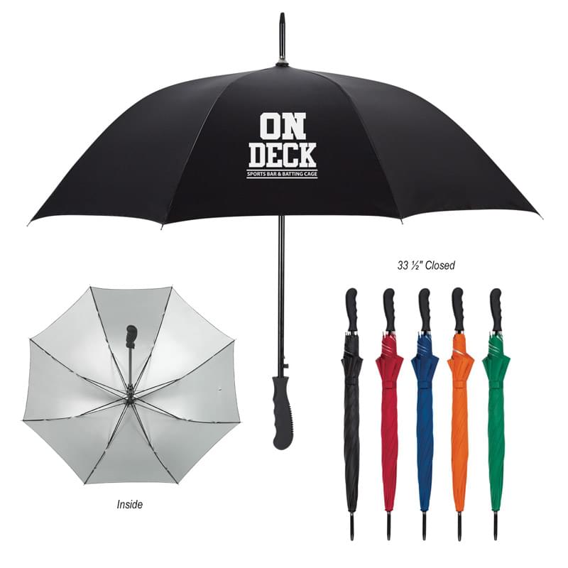 47" Arc Silver Lining Umbrella