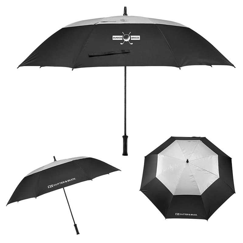 60" Arc Cutter & Buck rPET Golf Umbrella