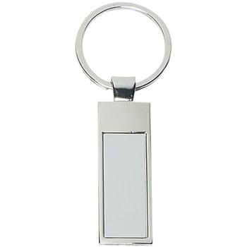 Rectangle Metal Key Tag