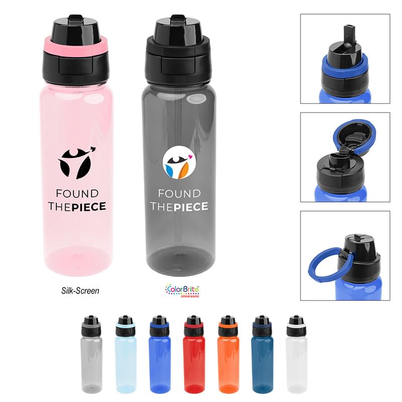 32 Oz. Pop Sip & Chug rPET Bottle