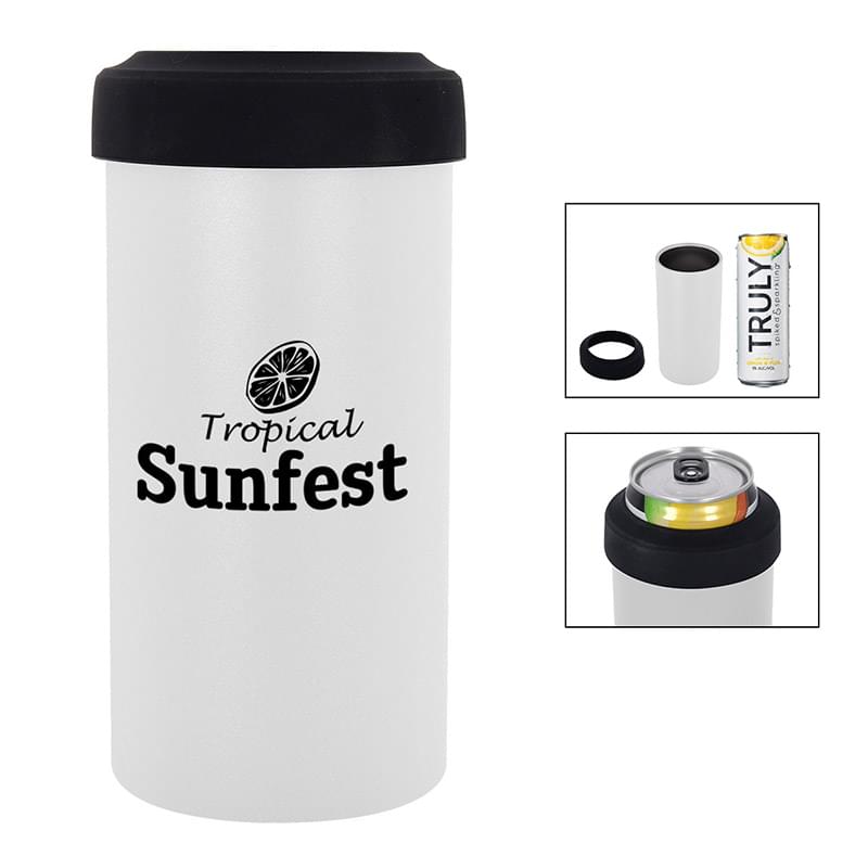 12 Oz. SLIM Stainless Steel Insulated Can Holder