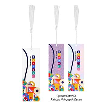 Acrylic Bookmark With Tassel - Large