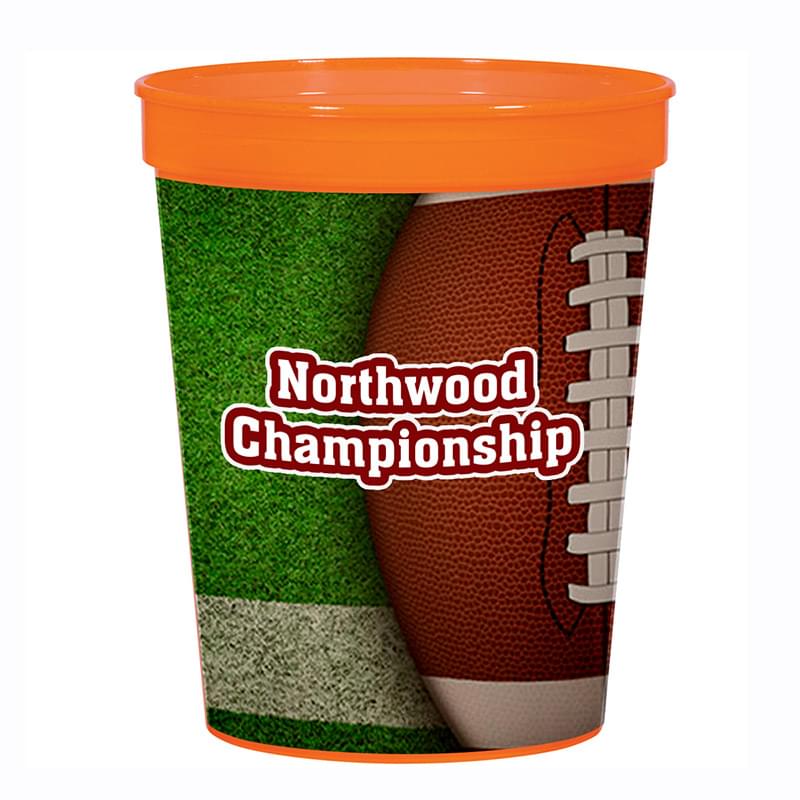16 Oz. Full Color Big Game Stadium Cup