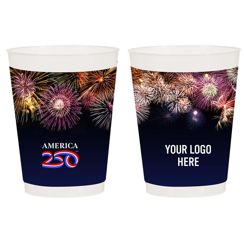 America250 16 Oz. Full Color Frost Flex Stadium Cup