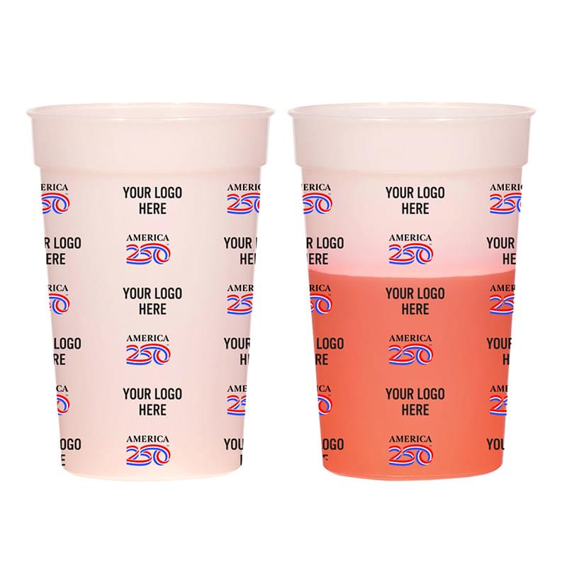 America250 16 Oz. Full Color Mood Stadium Cup