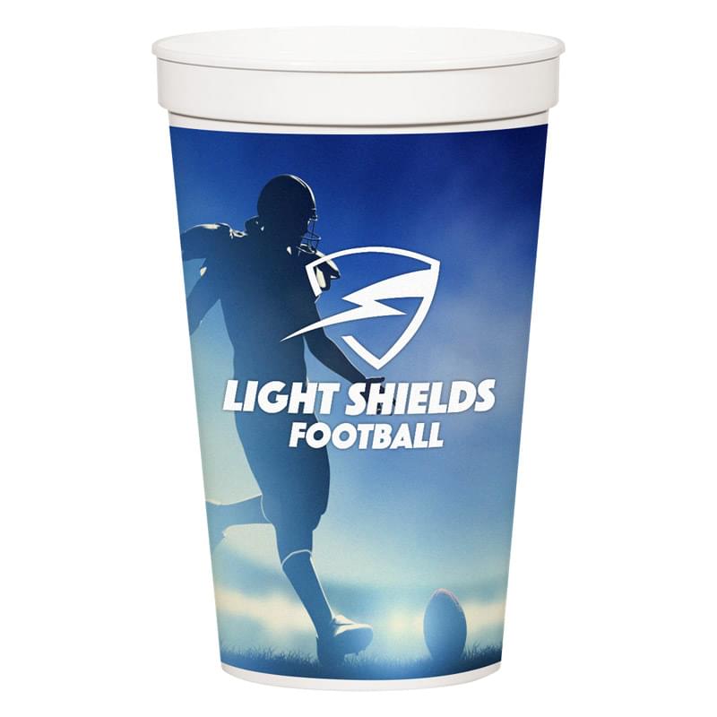 32 Oz. Full Color Stadium Cup