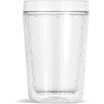 16 Oz. ThermoServ Hammered Tumbler