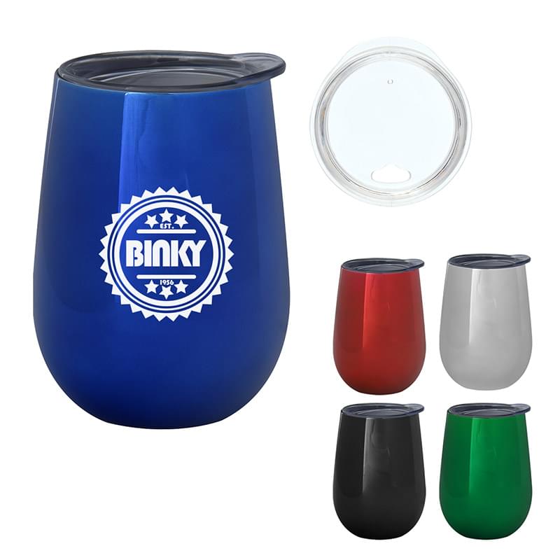 10 Oz. Electroplated Stemless Wine Cup