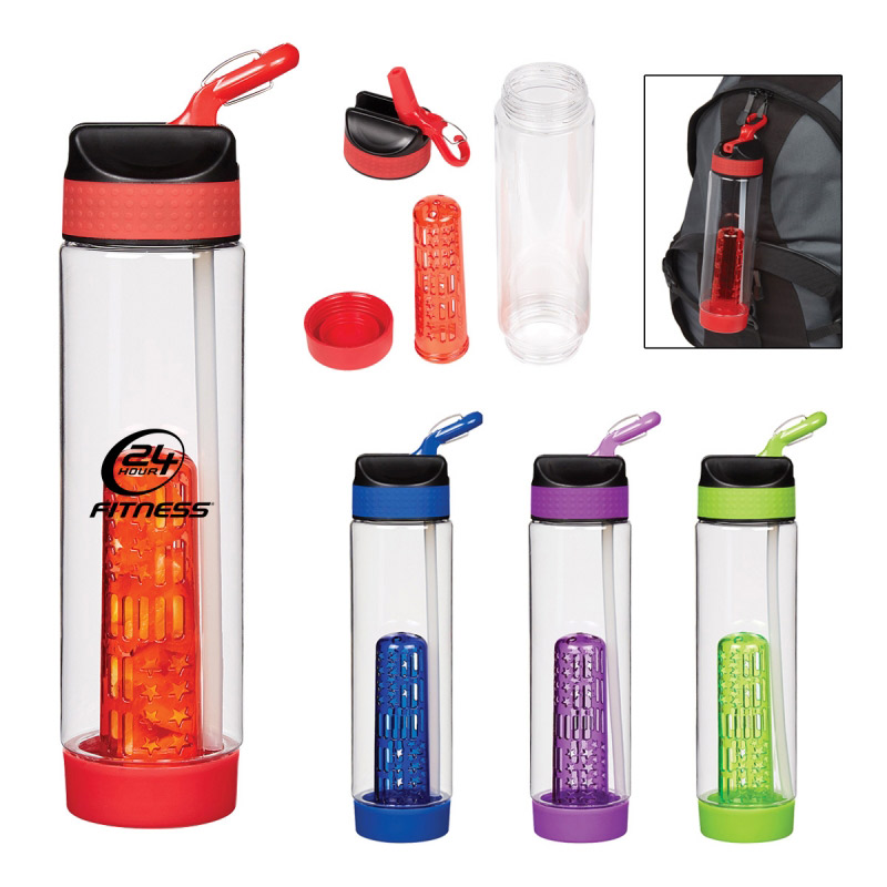 25 Oz. Tritana&trade; Fresh Fusion Carabiner Bottle