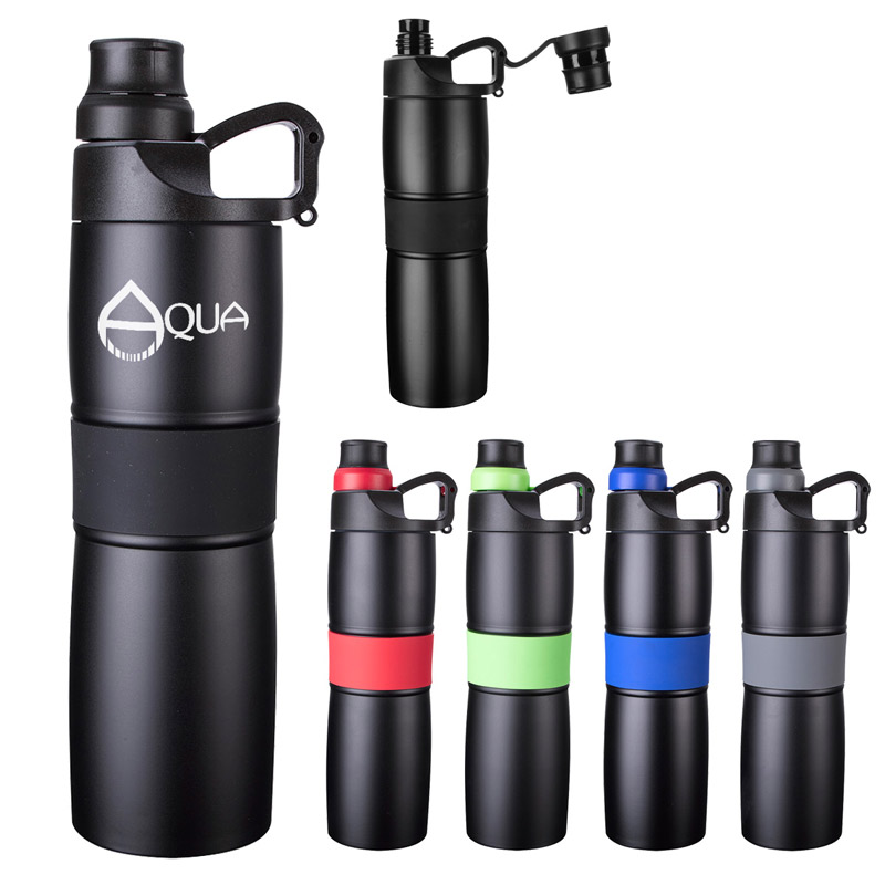 20 Oz. Stainless Steel Easy Grip Sports Bottle