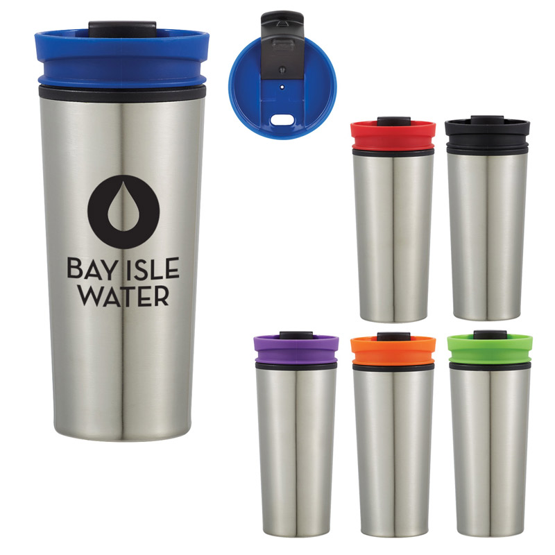 17 Oz. Color Stopper Travel Tumbler