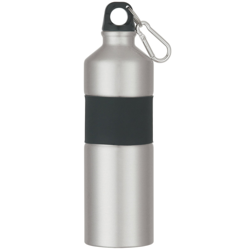 25 Oz. Two-Tone Aluminum Bottle With Rubber Grip 25 Oz. Two-Tone Aluminum Bottle With Rubber Grip