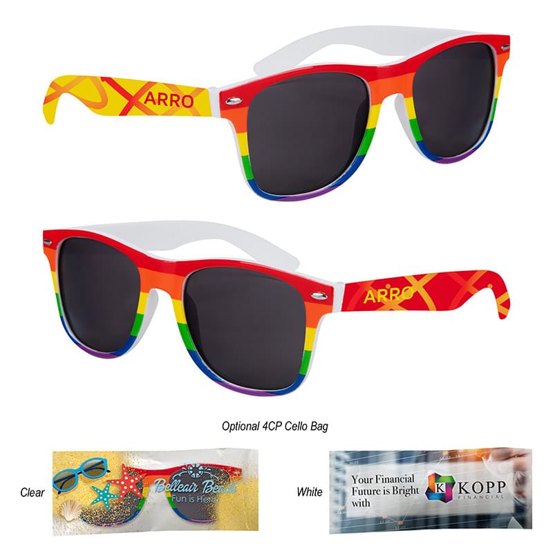 Full Color Prism Malibu Sunglasses