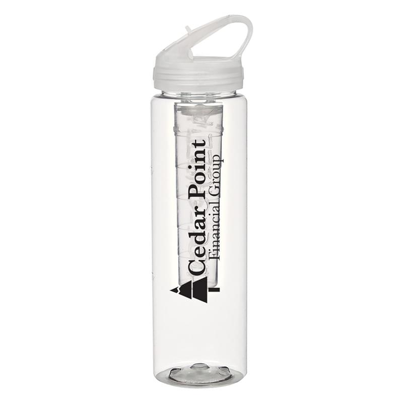 32 Oz. Poly-Clean Sports Bottle With Ice Infuser
