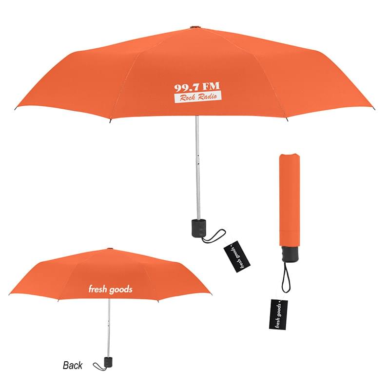 Fresh Goods 42" Arc Budget Telescopic Umbrella