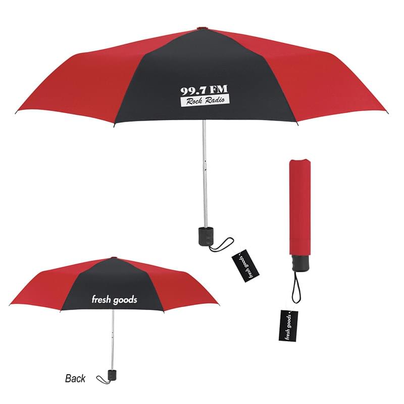 Fresh Goods 42" Arc Budget Telescopic Umbrella
