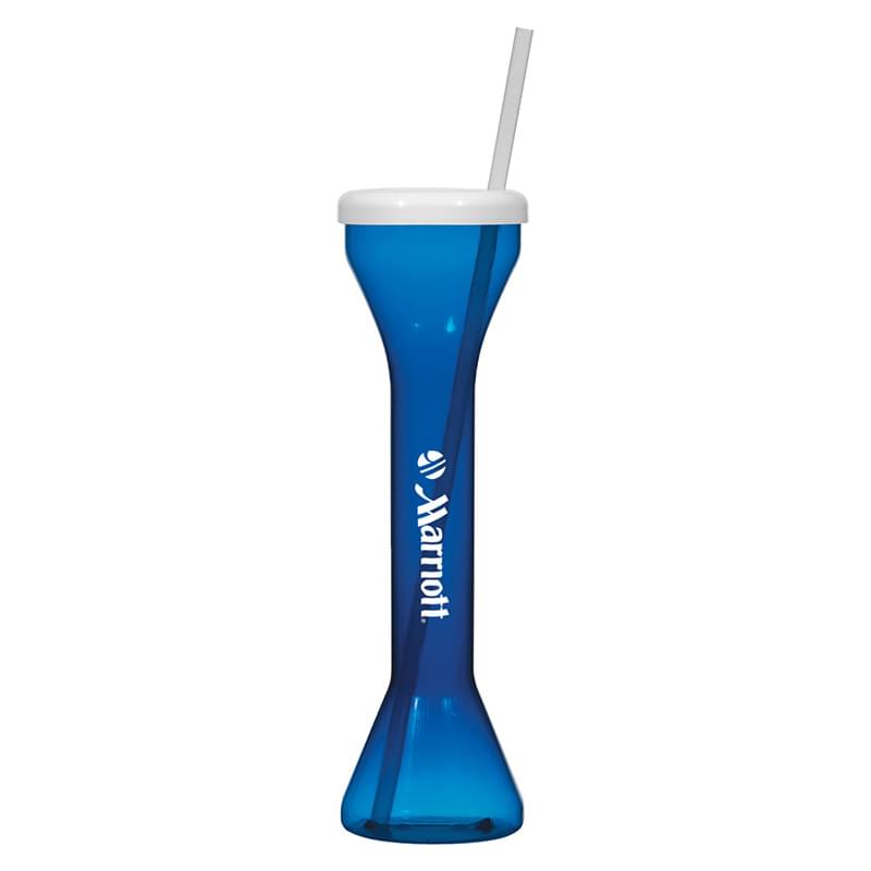 18 Oz. Yard Cup With Straw
