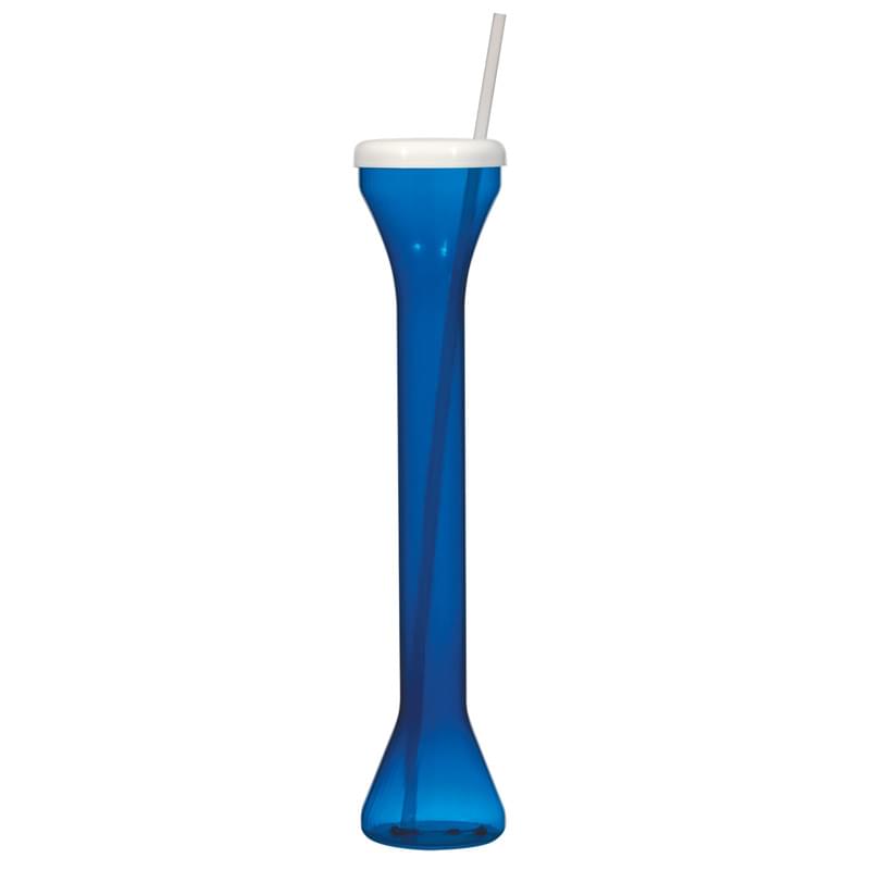 24 Oz. Yard Cup With Straw