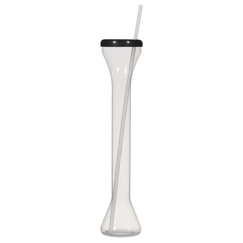 24 Oz. Yard Cup With Straw