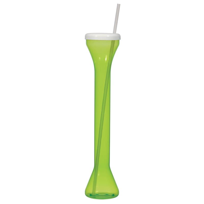 24 Oz. Yard Cup With Straw
