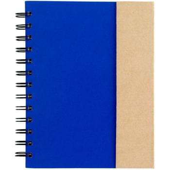 Spiral Notebook With Sticky Notes And Flags