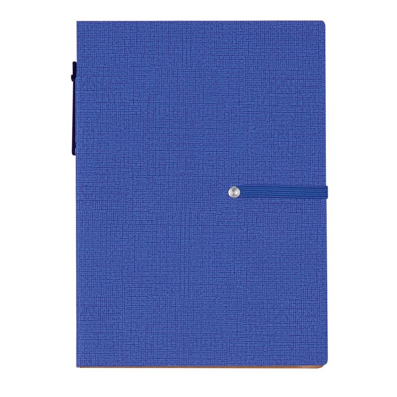 Notebook With Sticky Notes And Pen