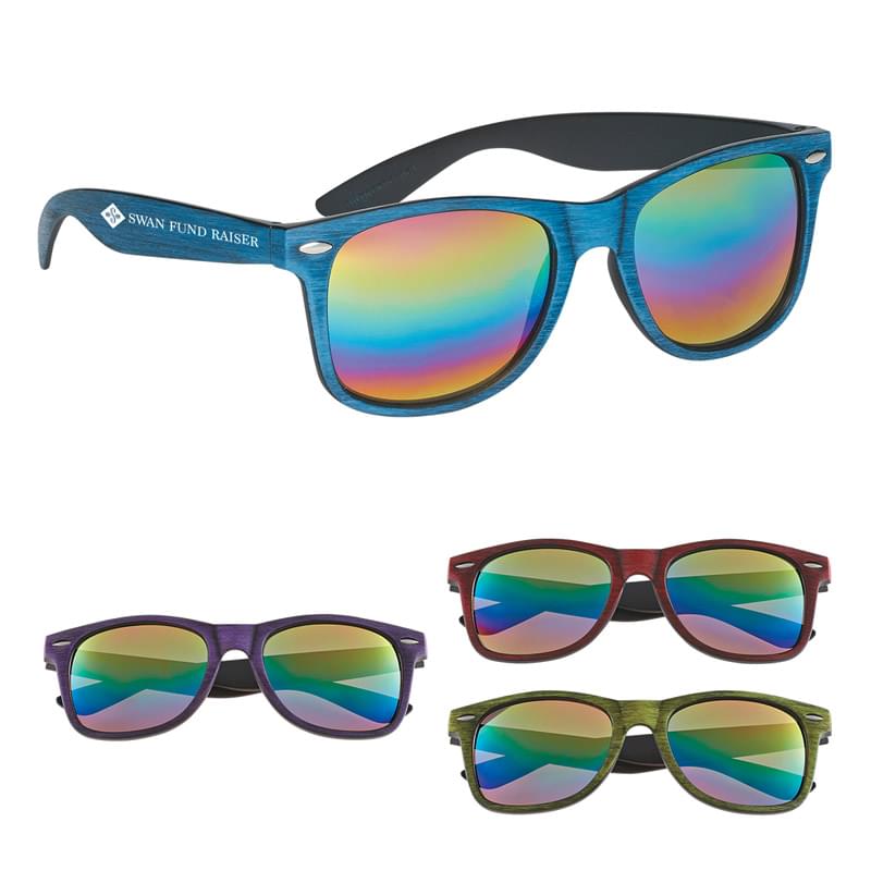 Woodtone Mirrored Malibu Sunglasses