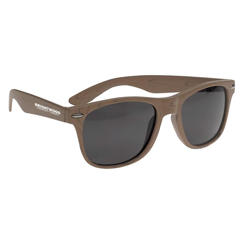 Designer Collection Woodtone Malibu Sunglasses