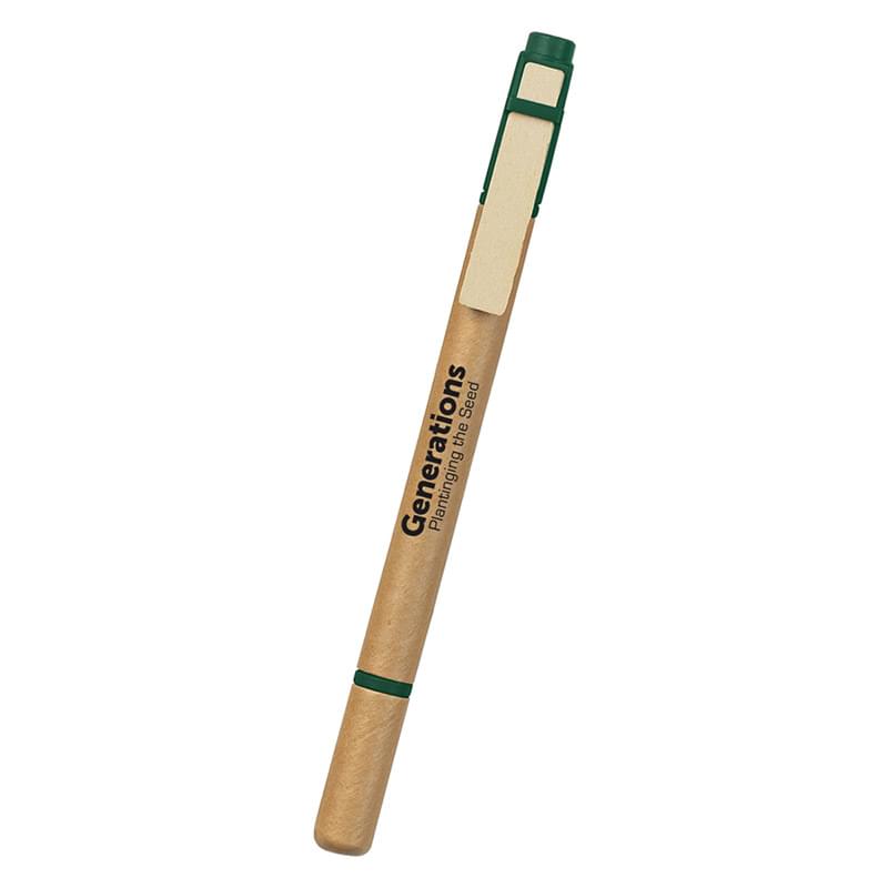 Dual Function Eco-Inspired Pen/Highlighter