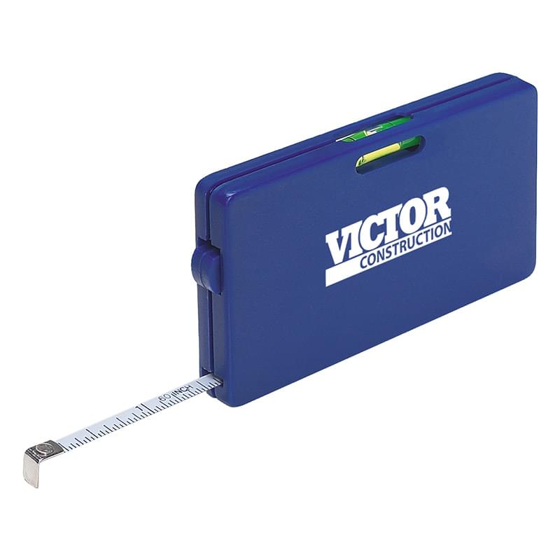 Rectangular Tape Measure With Level