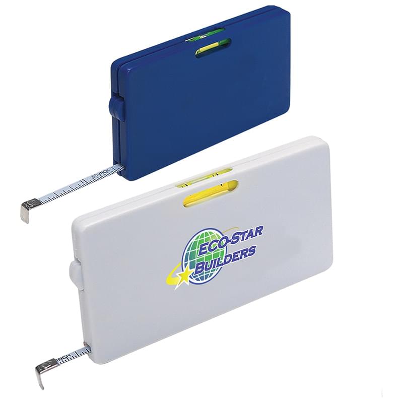 Rectangular Tape Measure With Level