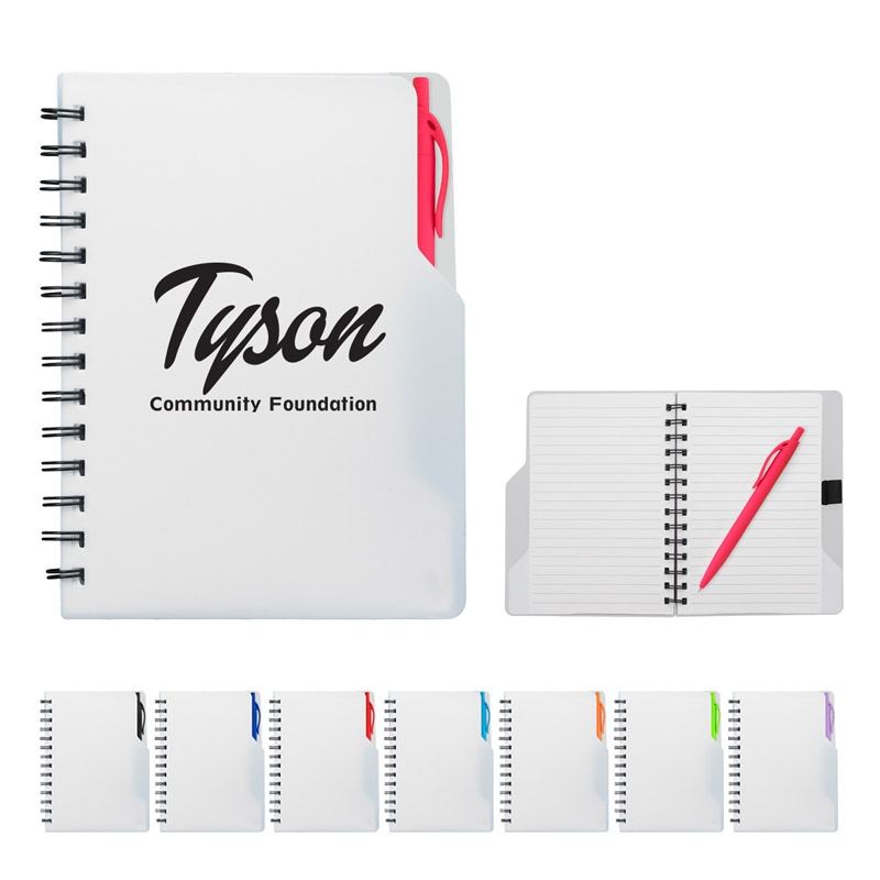 Mission Spiral Notebook With Pen