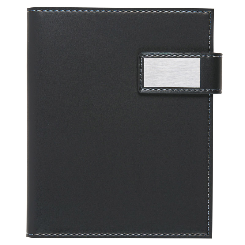 Leatherette Notebook With Magnetic Closure Leatherette Notebook With Magnetic Closure