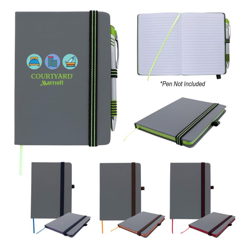 5" x 7" Striped Accent Journal