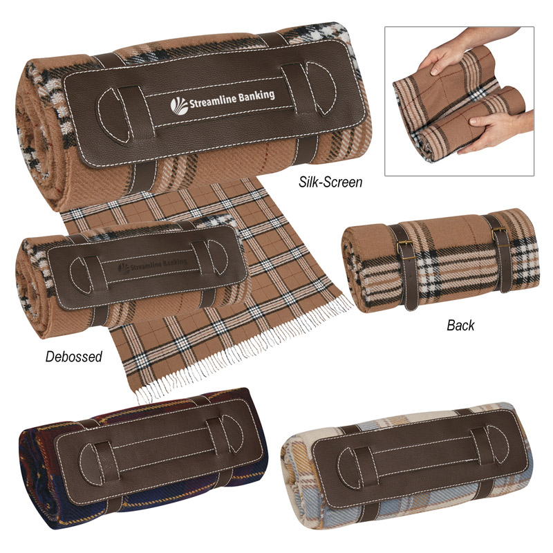 Tartan Roll-Up Blanket