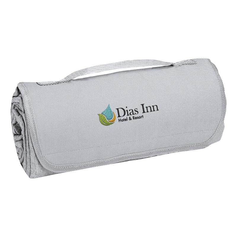 Sweatshirt Roll-Up Blanket - Embroidered