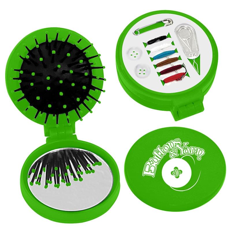 3-In-1 Brush With Sewing Kit