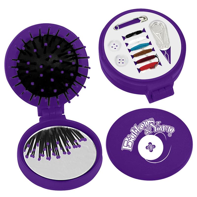 3-In-1 Brush With Sewing Kit